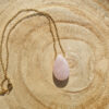 Collier Quartz Rose